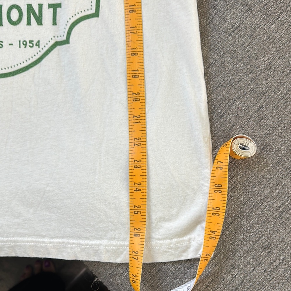 Bella Canvas Off-White Tee Columbia Inn Large 100% Cotton - Picture 3 of 3
